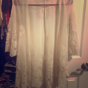 Lace cardigan